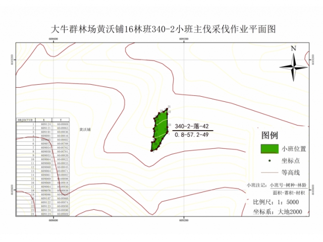 喀喇沁旗大牛群林場(chǎng)165畝落葉松主伐林地木材處置權(quán)