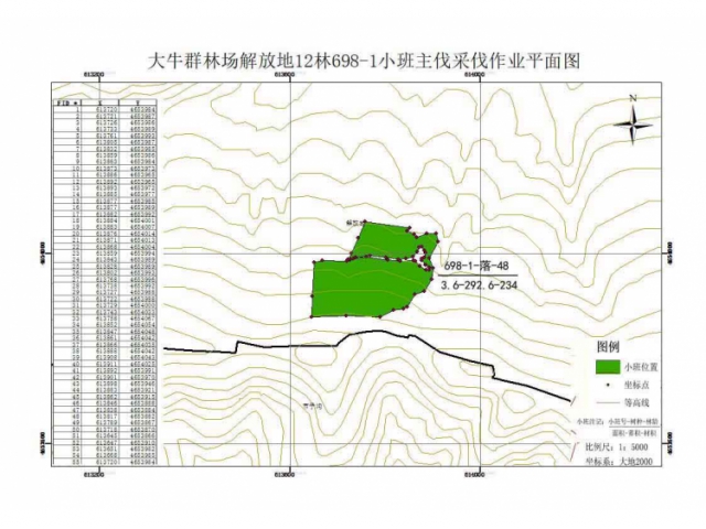 喀喇沁旗大牛群林場150畝落葉松主伐林地木材處置權(quán)