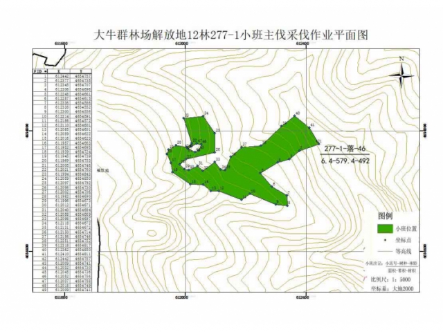 喀喇沁旗大牛群林場150畝落葉松主伐林地木材處置權(quán)