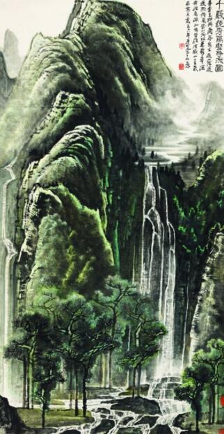 李可染《千巖競秀萬壑爭流圖》1.265億元 中國嘉德